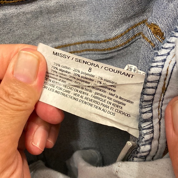 Gloria Vanderbilt Shorts Dark Denim wash - Picture 2 of 7